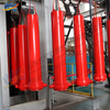 Fábrica fabricante de 100 toneladas de pisthidráulico de cilindro telescópico para camión de volquete